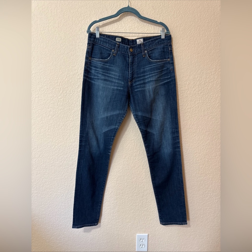 AG Adriano Goldschmied Jeans Mens Parrah Skinny Modern Dark Wash 32-30 MadeUSA